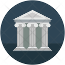 پیش‌نمایش فایل courthouse-37 از پک مجموعه آیکن تخت امنیت