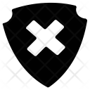 پیش‌نمایش فایل cross-shield از پک مجموعه آیکن وکتور مینی
