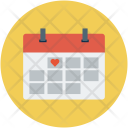 پیش‌نمایش فایل calendar-2693 از پک مجموعه آیکن تخت عشق و عاشقانه