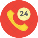 پیش‌نمایش فایل 24-hour-service-44 از پک مجموعه آیکن وکتور هتل و رستوران