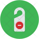 پیش‌نمایش فایل door-hanger-70 از پک مجموعه آیکن وکتور هتل و رستوران