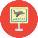 پیش‌نمایش فایل airport-board از پک مجموعه آیکن وکتور هتل و رستوران