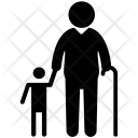پیش‌نمایش فایل old-women از پک مجموعه آیکن وکتور خانواده