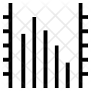 پیش‌نمایش فایل bars-graphic از پک مجموعه آیکن خطی نمودارها کسب‌وکار