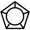 پیش‌نمایش فایل pentagonal-chart-1 از پک مجموعه آیکن خطی نمودارها کسب‌وکار