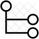 پیش‌نمایش فایل relational-graph از پک مجموعه آیکن خطی نمودارها کسب‌وکار