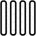 پیش‌نمایش فایل four-columns-layout از پک آیکن‌های وکتور چیدمان