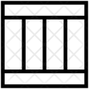 پیش‌نمایش فایل four-columns از پک آیکن‌های وکتور چیدمان
