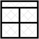 پیش‌نمایش فایل header-with-four-grid-1 از پک آیکن‌های وکتور چیدمان