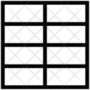 پیش‌نمایش فایل vertical-grid-layout از پک آیکن‌های وکتور چیدمان