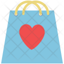 پیش‌نمایش فایل heart-on-bag-2 از پک مجموعه آیکن وکتور ولنتاین