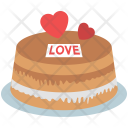 پیش‌نمایش فایل cake-1116 از پک مجموعه آیکن وکتور ولنتاین