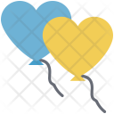 پیش‌نمایش فایل hearts-balloon از پک مجموعه آیکن وکتور ولنتاین