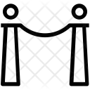 پیش‌نمایش فایل barrier-rope-2 از پک مجموعه آیکن وکتور سینما