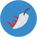 پیش‌نمایش فایل chili-62 از پک مجموعه آیکن وکتور طراحی مواد غذا