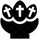 پیش‌نمایش فایل cross-eggs از پک مجموعه آیکن وکتور عید پاک