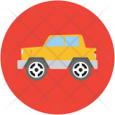 پیش‌نمایش فایل jeep-621 از پک مجموعه آیکن وکتور حمل‌ونقل