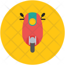 پیش‌نمایش فایل scooter-170 از پک مجموعه آیکن وکتور حمل‌ونقل