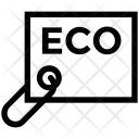 پیش‌نمایش فایل eco-tag-2 از پک مجموعه آیکن وکتور محیط‌زیست