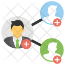 پیش‌نمایش فایل affiliate-marketing-52 از پک مجموعه آیکن تخت ارتباطات و شبکه‌سازی – شماره ۱
