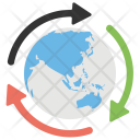 پیش‌نمایش فایل around-the-world-2 از پک مجموعه آیکن تخت ارتباطات و شبکه‌سازی – شماره ۱