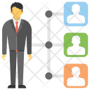 پیش‌نمایش فایل business-network-30 از پک مجموعه آیکن تخت ارتباطات و شبکه‌سازی – شماره ۱