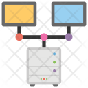 پیش‌نمایش فایل client-server-12 از پک مجموعه آیکن تخت ارتباطات و شبکه‌سازی – شماره ۱