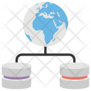 پیش‌نمایش فایل global-server-8 از پک مجموعه آیکن تخت ارتباطات و شبکه‌سازی – شماره ۱