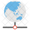 پیش‌نمایش فایل global-server-9 از پک مجموعه آیکن تخت ارتباطات و شبکه‌سازی – شماره ۱
