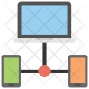 پیش‌نمایش فایل media-server-3 از پک مجموعه آیکن تخت ارتباطات و شبکه‌سازی – شماره ۱