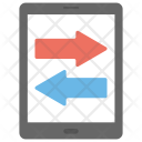پیش‌نمایش فایل mobile-backup از پک مجموعه آیکن تخت ارتباطات و شبکه‌سازی – شماره ۱