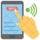 پیش‌نمایش فایل mobile-wifi-40 از پک مجموعه آیکن تخت ارتباطات و شبکه‌سازی – شماره ۱