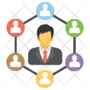 پیش‌نمایش فایل affiliate-marketing-56 از پک مجموعه آیکن تخت ارتباطات و شبکه‌سازی – شماره ۲