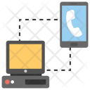 پیش‌نمایش فایل call-via-internet-1 از پک مجموعه آیکن تخت ارتباطات و شبکه‌سازی – شماره ۲