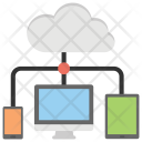 پیش‌نمایش فایل cloud-service-7 از پک مجموعه آیکن تخت ارتباطات و شبکه‌سازی – شماره ۲