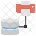 پیش‌نمایش فایل network-printing-3 از پک مجموعه آیکن تخت ارتباطات و شبکه‌سازی – شماره ۲