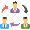 پیش‌نمایش فایل employee-turnover-11 از پک مجموعه آیکن تخت منابع انسانی – شماره ۱