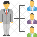 پیش‌نمایش فایل leadership-52 از پک مجموعه آیکن تخت منابع انسانی – شماره ۱
