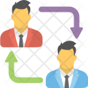 پیش‌نمایش فایل personal-connection-9 از پک مجموعه آیکن تخت منابع انسانی – شماره ۱
