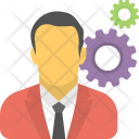 پیش‌نمایش فایل project-manager-19 از پک مجموعه آیکن تخت منابع انسانی – شماره ۱