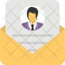 پیش‌نمایش فایل business-email از پک مجموعه آیکن تخت منابع انسانی – شماره ۲