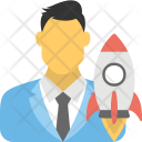 پیش‌نمایش فایل business-startup-4 از پک مجموعه آیکن تخت منابع انسانی – شماره ۲