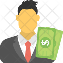 پیش‌نمایش فایل businessman-508 از پک مجموعه آیکن تخت منابع انسانی – شماره ۲