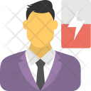 پیش‌نمایش فایل businessman-strength از پک مجموعه آیکن تخت منابع انسانی – شماره ۲
