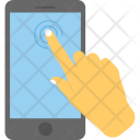 پیش‌نمایش فایل mobile-fingerprint-scanner از پک مجموعه آیکن تخت منابع انسانی – شماره ۲