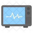 پیش‌نمایش فایل electrocardiogram-19 از پک مجموعه آیکن تخت پزشکی و سلامت – شماره ۱