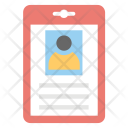 پیش‌نمایش فایل id-card-227 از پک مجموعه آیکن تخت پزشکی و سلامت – شماره ۱