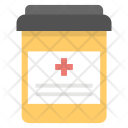 پیش‌نمایش فایل medicine-jar-30 از پک مجموعه آیکن تخت پزشکی و سلامت – شماره ۱