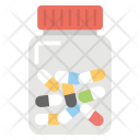 پیش‌نمایش فایل medicine-jar-32 از پک مجموعه آیکن تخت پزشکی و سلامت – شماره ۱
