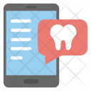 پیش‌نمایش فایل dental-app از پک مجموعه آیکن تخت پزشکی و سلامت – شماره ۲